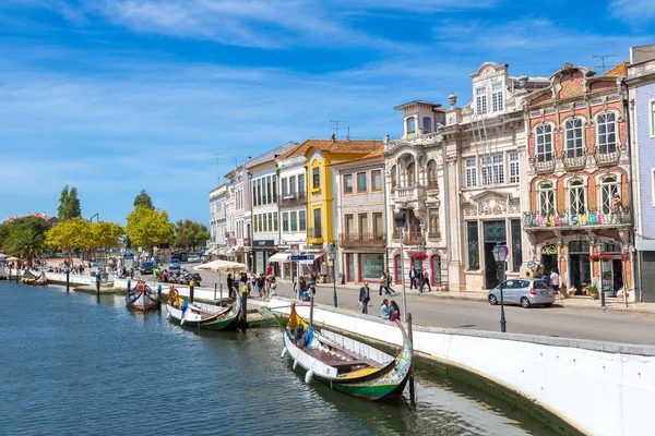 Aveiro geleneksel tekneler — Stok fotoğraf