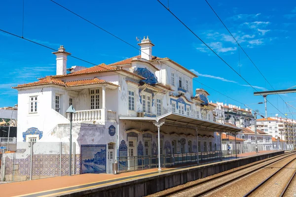 Railway station in Aveiro — Stock Photo, Image