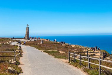 Cabo da Roca monument in Portugal