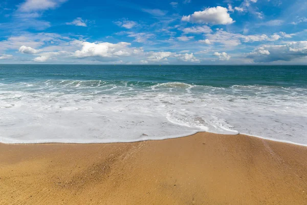 Costa nazara in Portogallo — Foto Stock