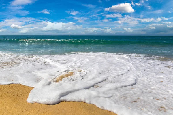 Costa nazara in Portogallo — Foto Stock