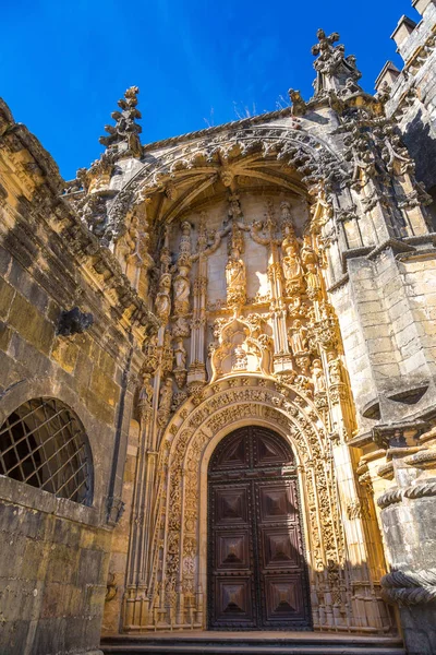 Castillo templario medieval en Tomar — Foto de Stock