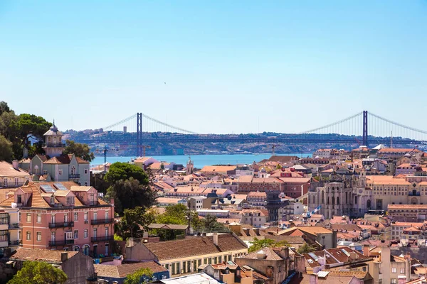 Lissabon Stadt auf portugal — Stockfoto