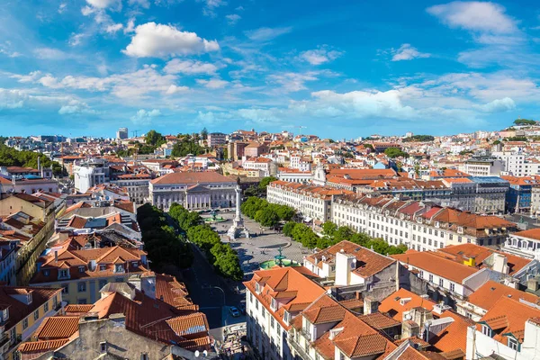 Lizbon Panorama görüş — Stok fotoğraf