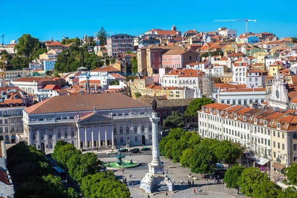 Panoramautsikt över Lissabon — Stockfoto