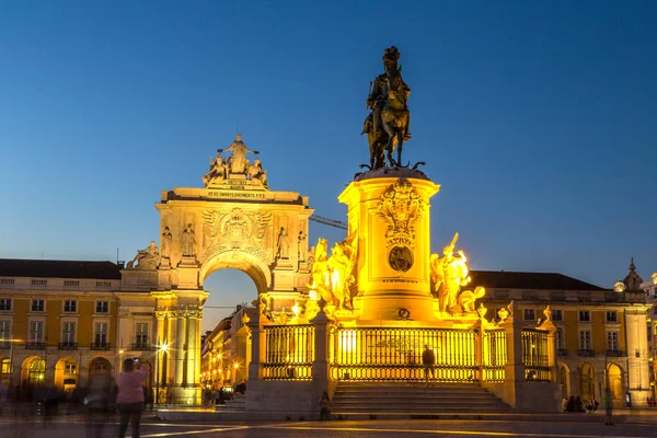 Plaza del Comercio en Lisboa — Foto de Stock