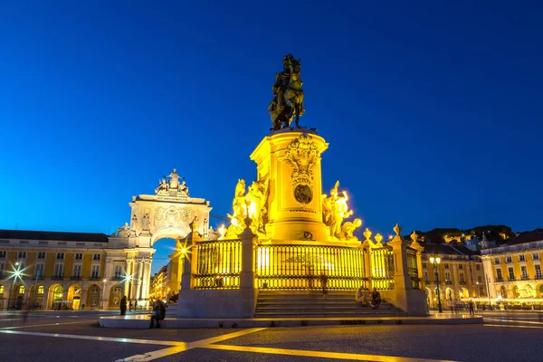 Площа комерції в Лісабоні — стокове фото
