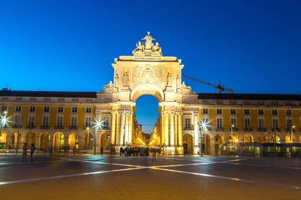 Praça do Comércio em Lisboa — Fotografia de Stock