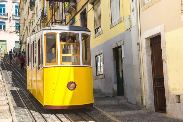 Füniküler Lizbon şehir merkezi