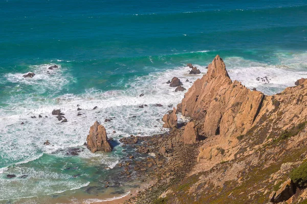 Atlantic ocean coast in Portugal — Stock Photo, Image