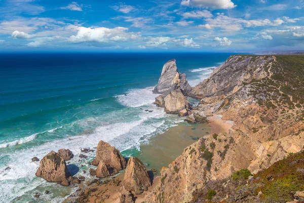 Atlantische Oceaan kust in Portugal — Stockfoto