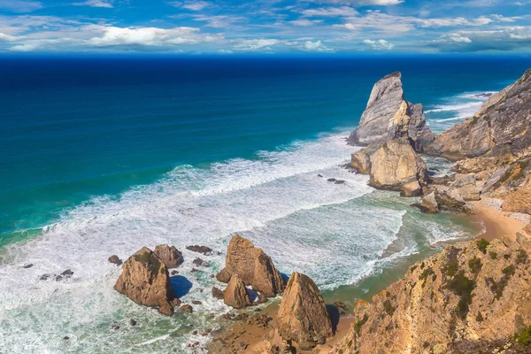 Atlantische Oceaan kust in Portugal — Stockfoto