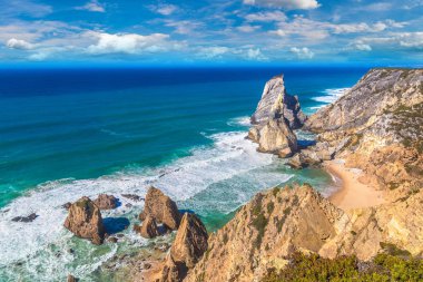 Portekiz 'de Atlantik Okyanusu kıyısı