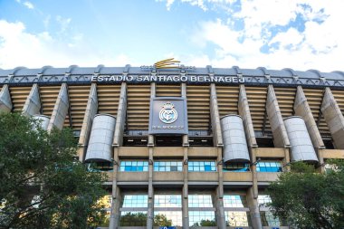 Madrid 'deki Santiago Bernabeu Stadyumu