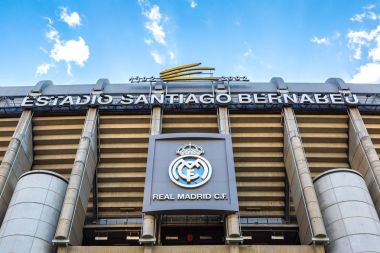 Madrid 'deki Santiago Bernabeu Stadyumu