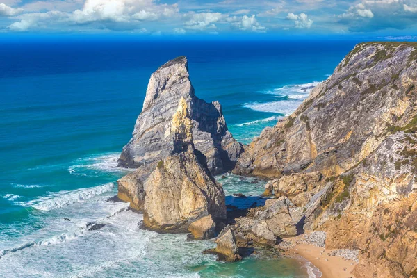 Атлантическое побережье Португалии — стоковое фото