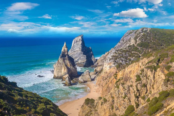 Atlantische Oceaan kust in Portugal — Stockfoto