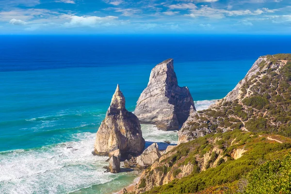 Atlantische Oceaan kust in Portugal — Stockfoto