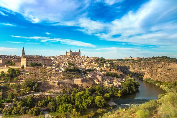 Cityscape de Toledo em Espanha — Fotografia de Stock