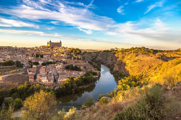 Cityscape de Toledo em Espanha — Fotografia de Stock