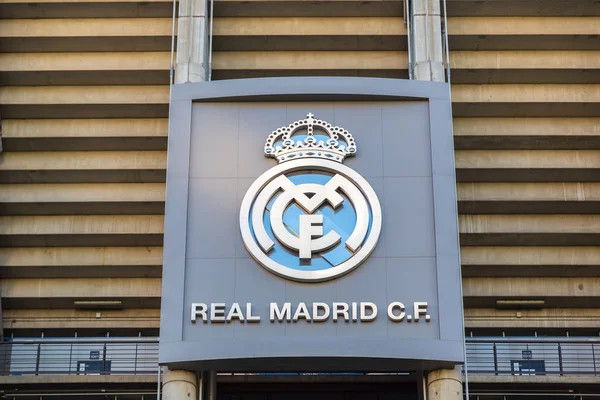 Stadion Santiago Bernabeu di Madrid — Stok Foto