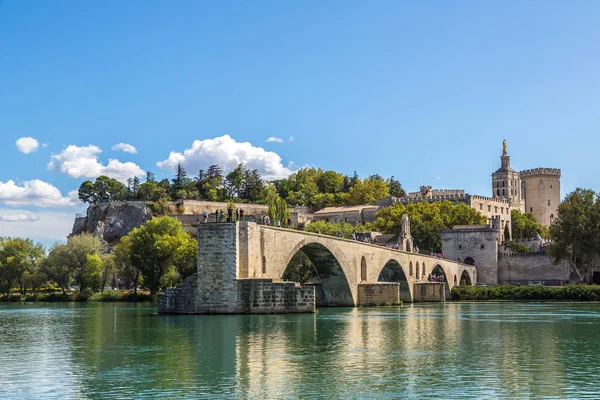 Saint Benezet most w Avignon — Zdjęcie stockowe