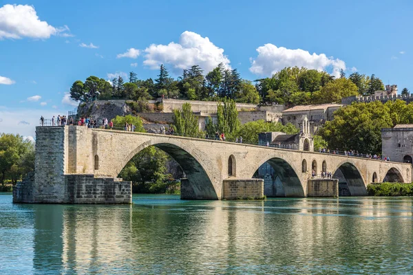 Ponte Saint Benezet ad Avignone — Foto Stock