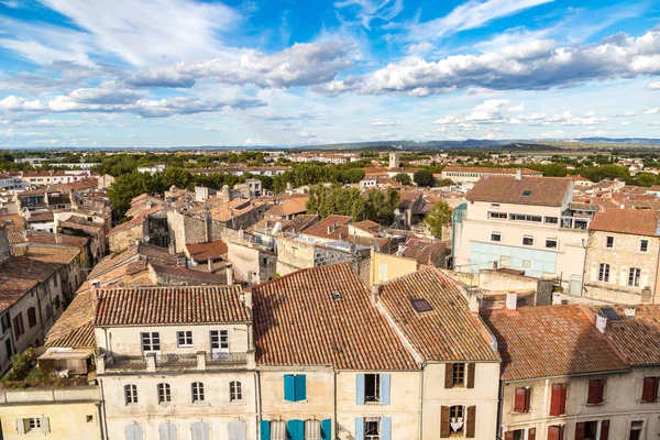 Vue aérienne d'Arles en France — Photo