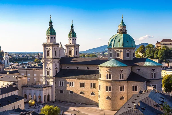 Panoramatický výhled na Salcburk — Stock fotografie