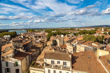Arles Fransa'da havadan görünümü