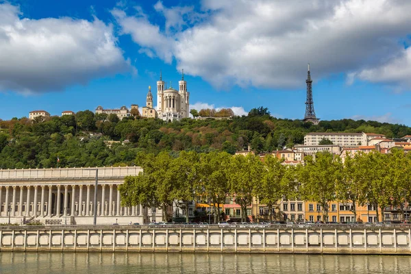 Cityscape of Lyon in France — Stock Photo, Image
