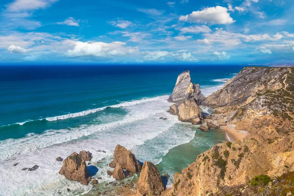 Atlantische Oceaan kust in Portugal — Stockfoto