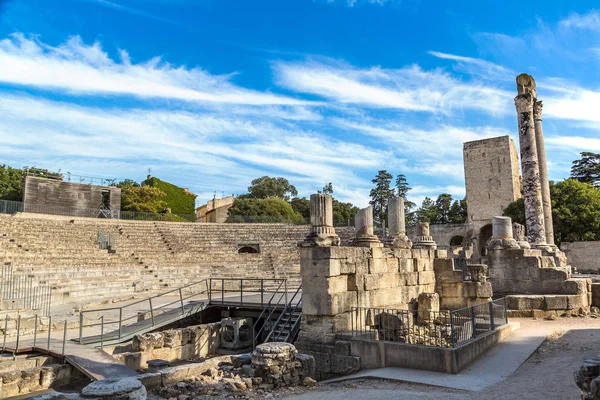 Romeins amfitheater in Arles — Stockfoto