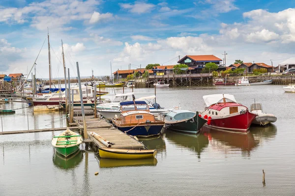 Pueblo Oyster en Arcachon Bay — Foto de Stock