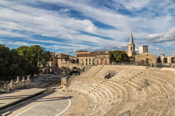 Římský amfiteátr v Arles — Stock fotografie