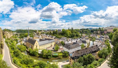Lüksemburg panoramik cityscape