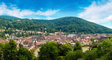 Heidelberg panoramik havadan görünümü