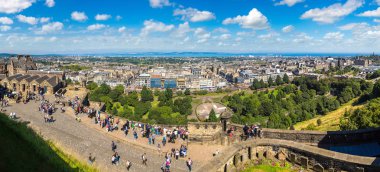 Edinburgh 'un panoramik görüntüsü