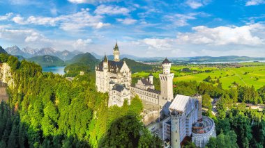 Almanya 'daki Neuschwanstein kalesi