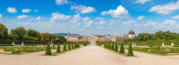 Jardin du Belvédère à Vienne — Photo