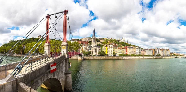 Gyalogos Saint Georges footbridge — Stock Fotó