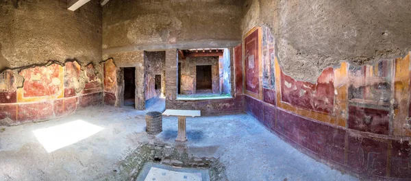 Pompeii şehri oturma odasında 