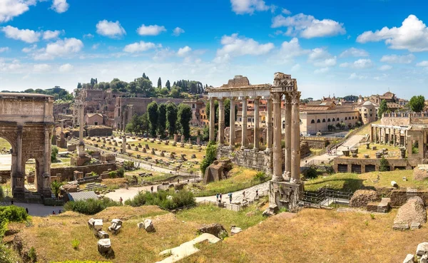 Reruntuhan Forum di Roma — Stok Foto