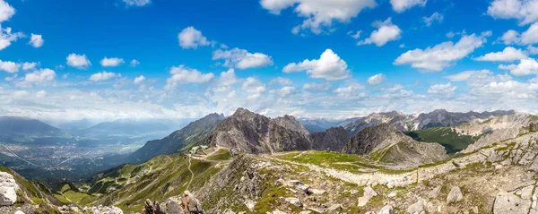 Innsbruck 'un panoramik görünümü
