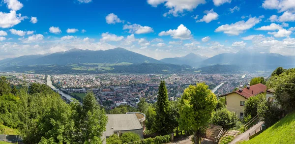 Panoramablick auf Innsbruck — Stockfoto