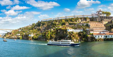 Porto 'nun panoramik görünümü