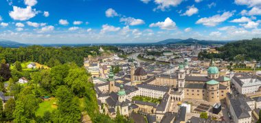 Salzburg 'un panoramik görüntüsü