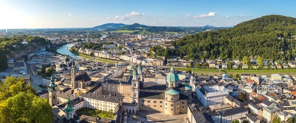 Salzburg 'un panoramik görüntüsü — Stok fotoğraf