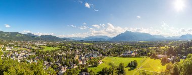 Salzburg 'un panoramik görüntüsü