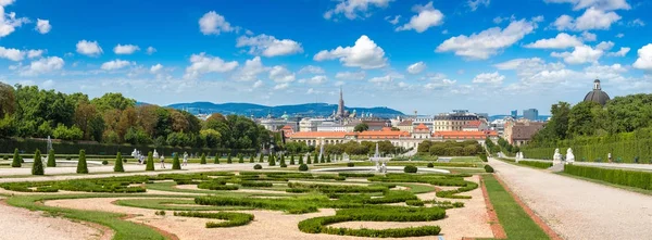 Jardin du Belvédère à Vienne — Photo